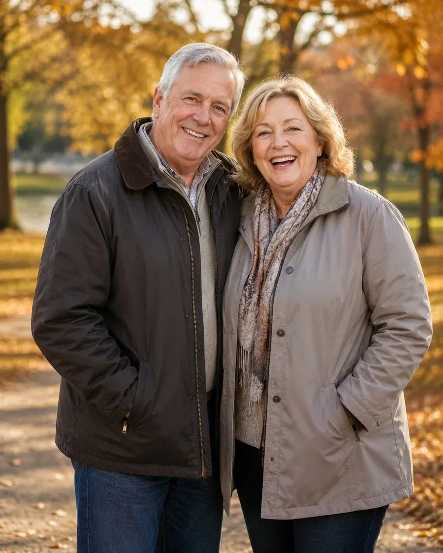 Model image representing Jim and Donna: retirees